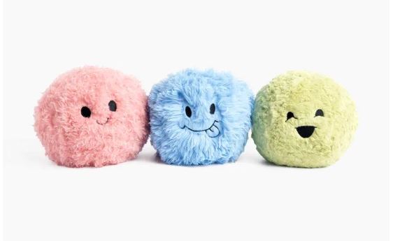 Hug Ball 3 Pack (Blue, Green, Pink)