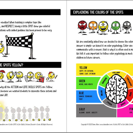 Little SPOT of Life Skills & Actions (Spiral Bound) Educator Guide