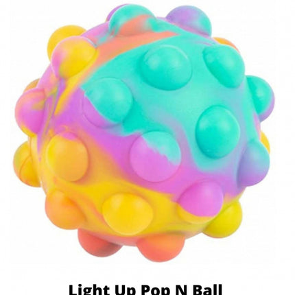 Light Up Pop N Ball Bubble Popper