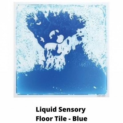 Liquid Sensory Floor Tile - Blue