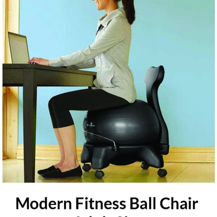 Modern Fitness Ball Chair Adult Size