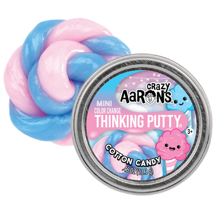 Mini Thinking Putty Cotton Candy 2"