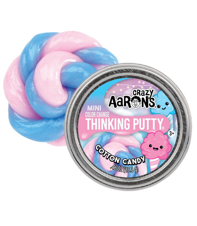 Mini Thinking Putty Cotton Candy 2"
