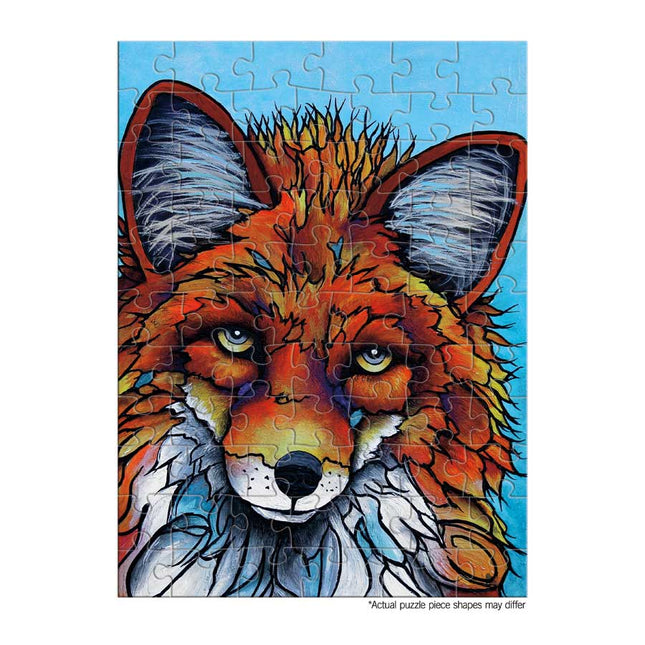 What a Fox 72 Piece Puzzle