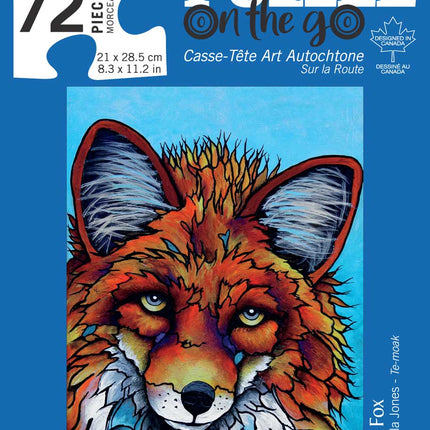 What a Fox 72 Piece Puzzle