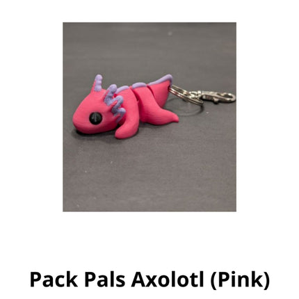 Pack Pals Axolotl (Pink)