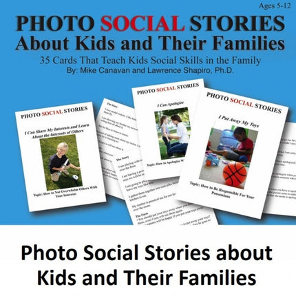 Photo Social Stories Cards About Kids & Their Families
