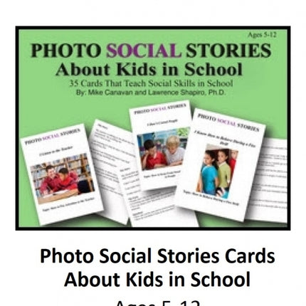 Photo Social Stories Cards About Kids in School