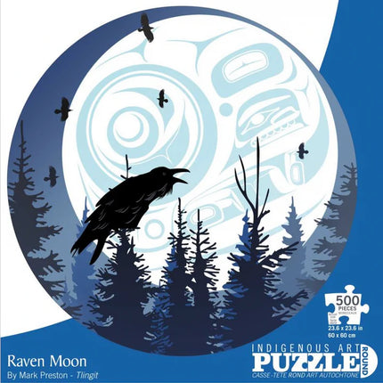 Raven Moon 500 Piece Puzzle