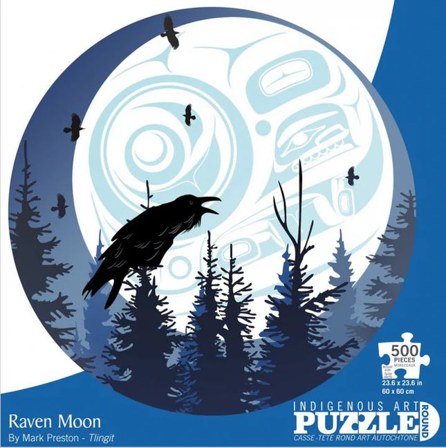 Raven Moon 500 Piece Puzzle
