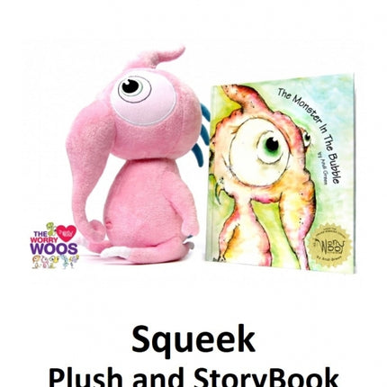 Squeek Plush and Storybook Set