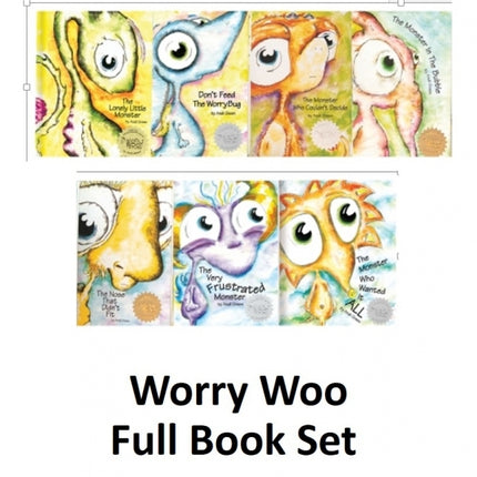 Worry Woo Full Book Set