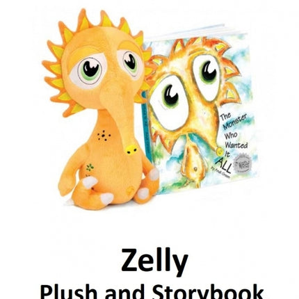 Zelly Plush and Storybook Set