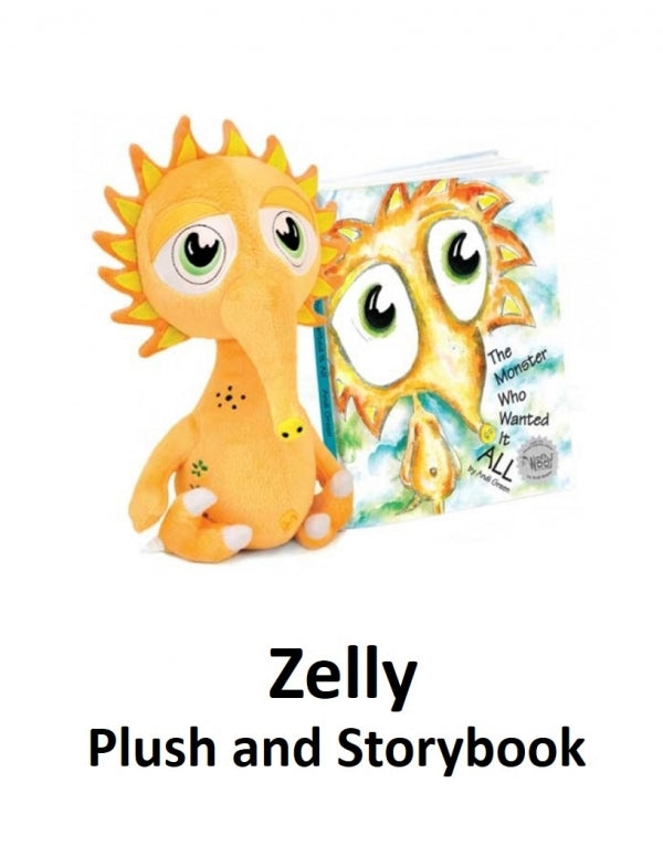 Zelly Plush and Storybook Set