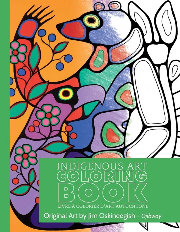 Indigenous Art Colouring Book - Bear