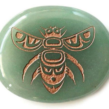Spirit Stone - Green Aventurine Bee
