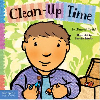 Clean-Up Time - Board Book