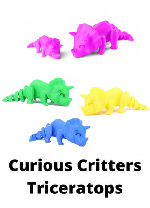 Curious Critters Triceratops