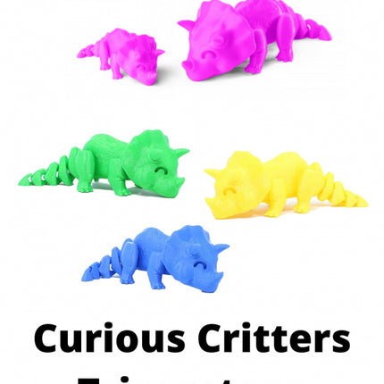 Curious Critters Triceratops