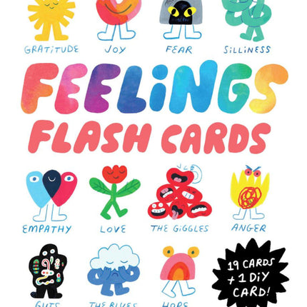 Invisible Things Feelings Flash Cards