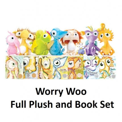 Worry Woo Full Book and Plush Set