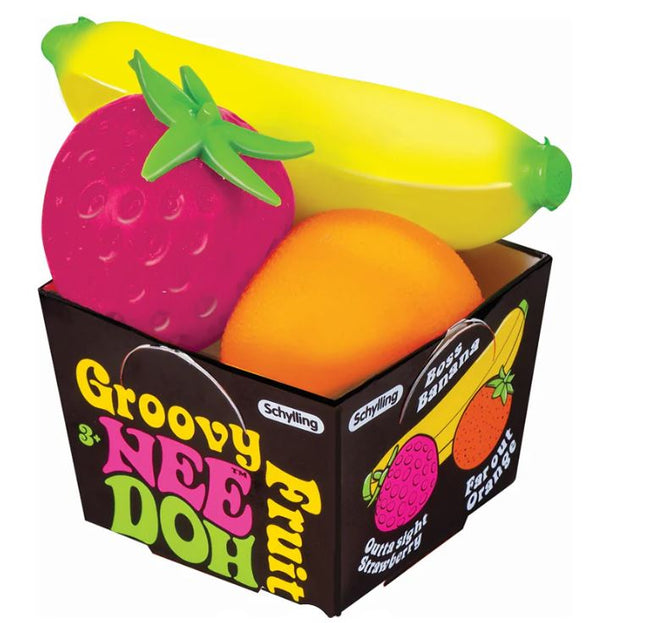 NeeDoh Groovy Fruit