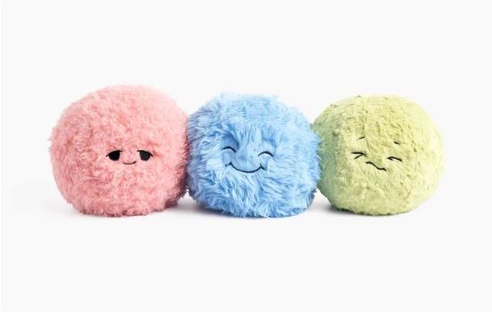 Hug Ball 3 Pack (Blue, Green, Pink)