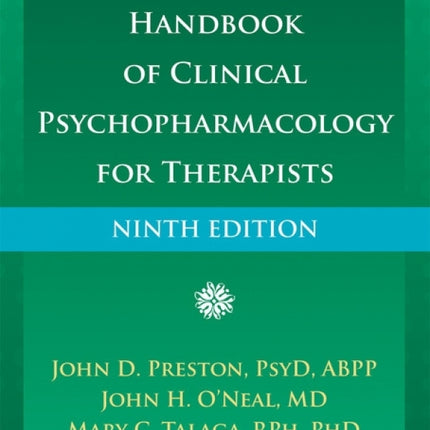 Handbook Of Clinical Psychopharmacology For Therapists