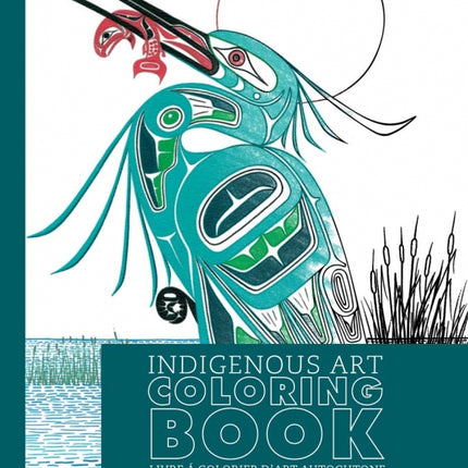 Indigenous Art Colouring Book - Heron