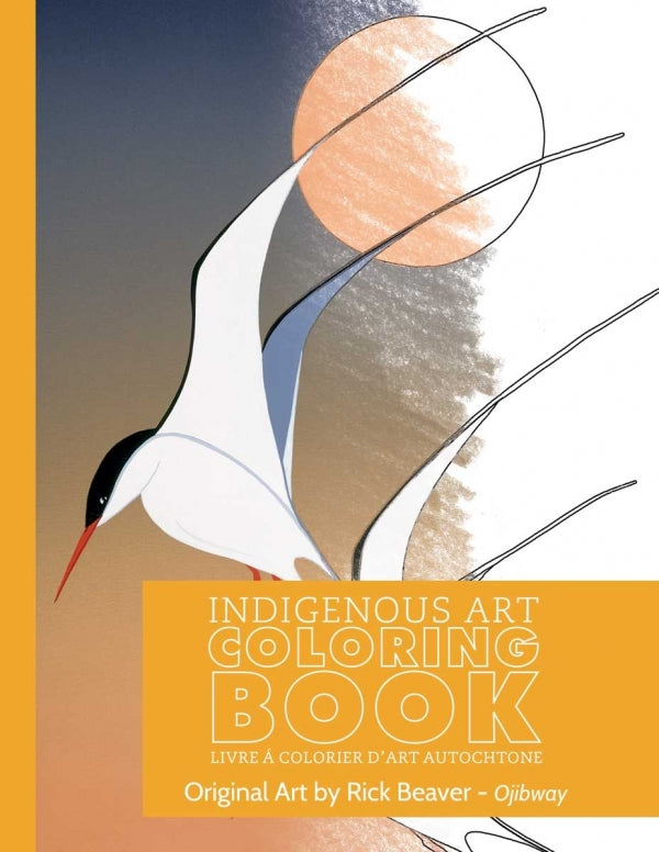 Indigenous Art Colouring Book - Hummingbird