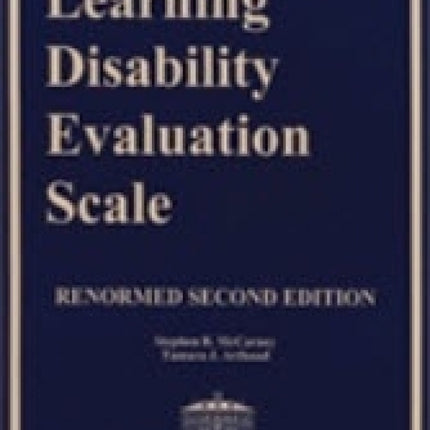 Learning Disability Evaluation Scale Technical Manual
