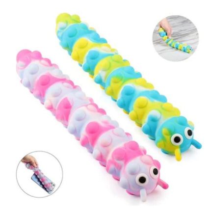 Light Up Caterpillar Popping Toy