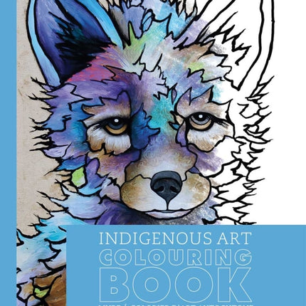 Indigenous Art Colouring Book Fox