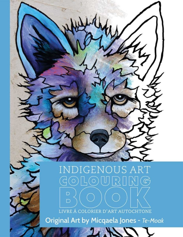 Indigenous Art Colouring Book Fox