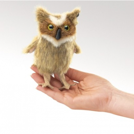 Mini Great Horned Owl Puppet