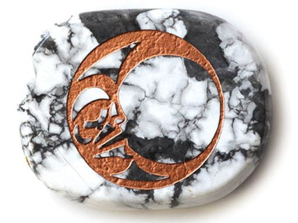 Spirit Stone - Howlite Moon
