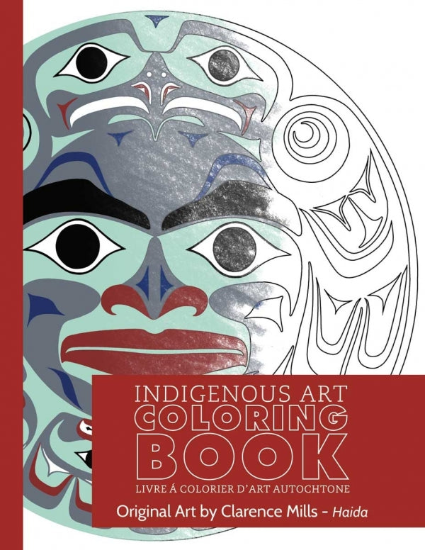 Indigenous Art Colouring Book - Moon