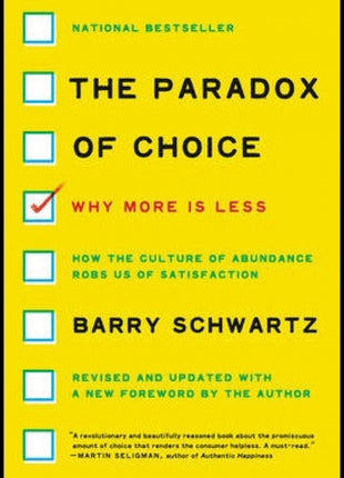 Paradox of Choice
