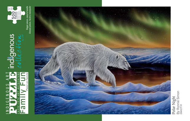 Polar Night 500 Piece Puzzle