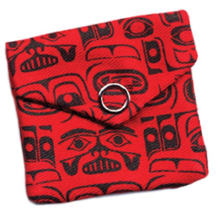 Pocket Spirit Pouch - Chilkat Whale