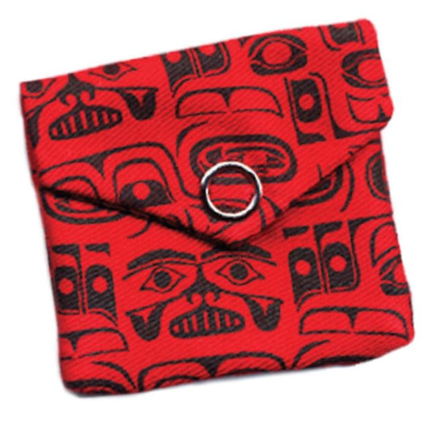 Pocket Spirit Pouch - Chilkat Whale
