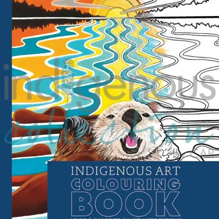Indigenous Art Colouring Book Otter