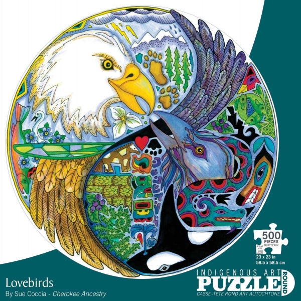 Love Birds 500 Piece Puzzle