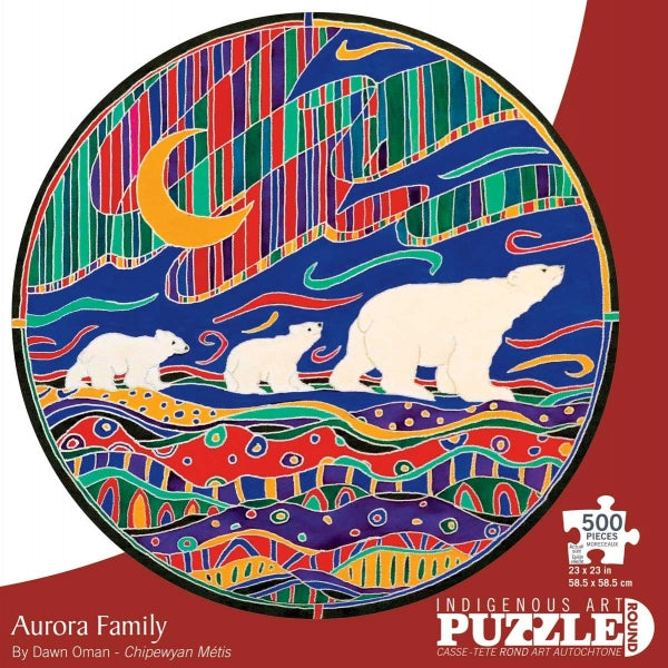 Aurora Family 500 Piece Puzzle