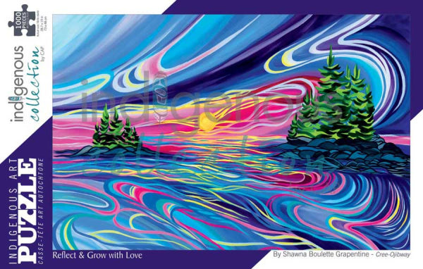 Reflect & Grow With Love 1000 Piece Puzzle