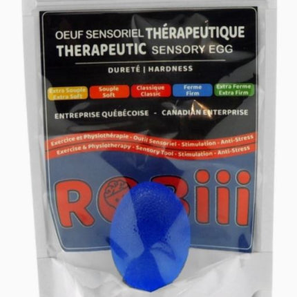 Therapeutic Sensory Egg Blue Firm