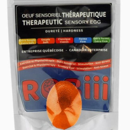 Therapeutic Sensory Egg Orange Soft