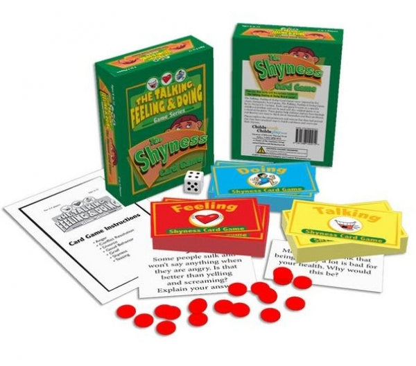 Talking, Feeling, and Doing Shyness Card Game