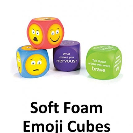 Soft Foam Emoji Cubes