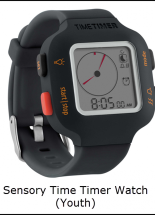 Time Timer Watch Plus Youth/Charcoal